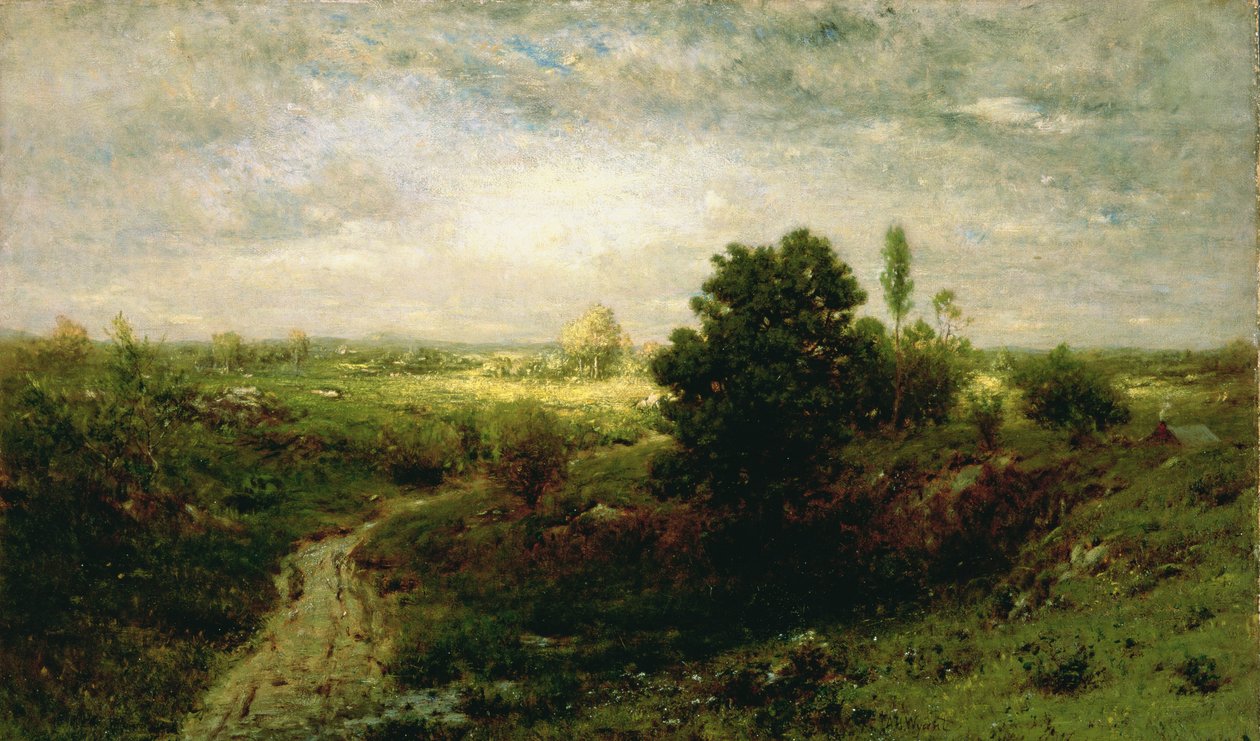 Keene Valley, ca. 1884-86 af Alexander Helwig Wyant