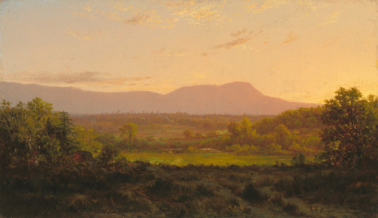 Fredelig dal af Alexander Helwig Wyant