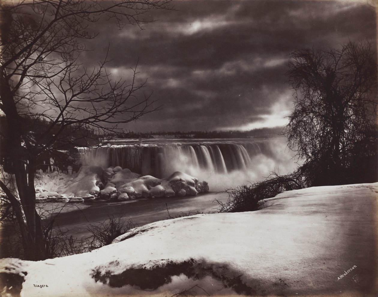 Falls of Niagara, 1860