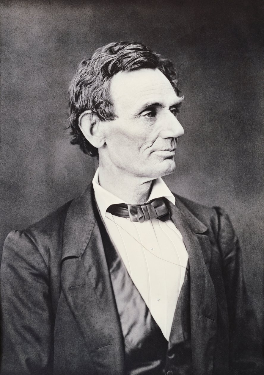 Abraham Lincoln, ca. 1860 af Alexander Hesler
