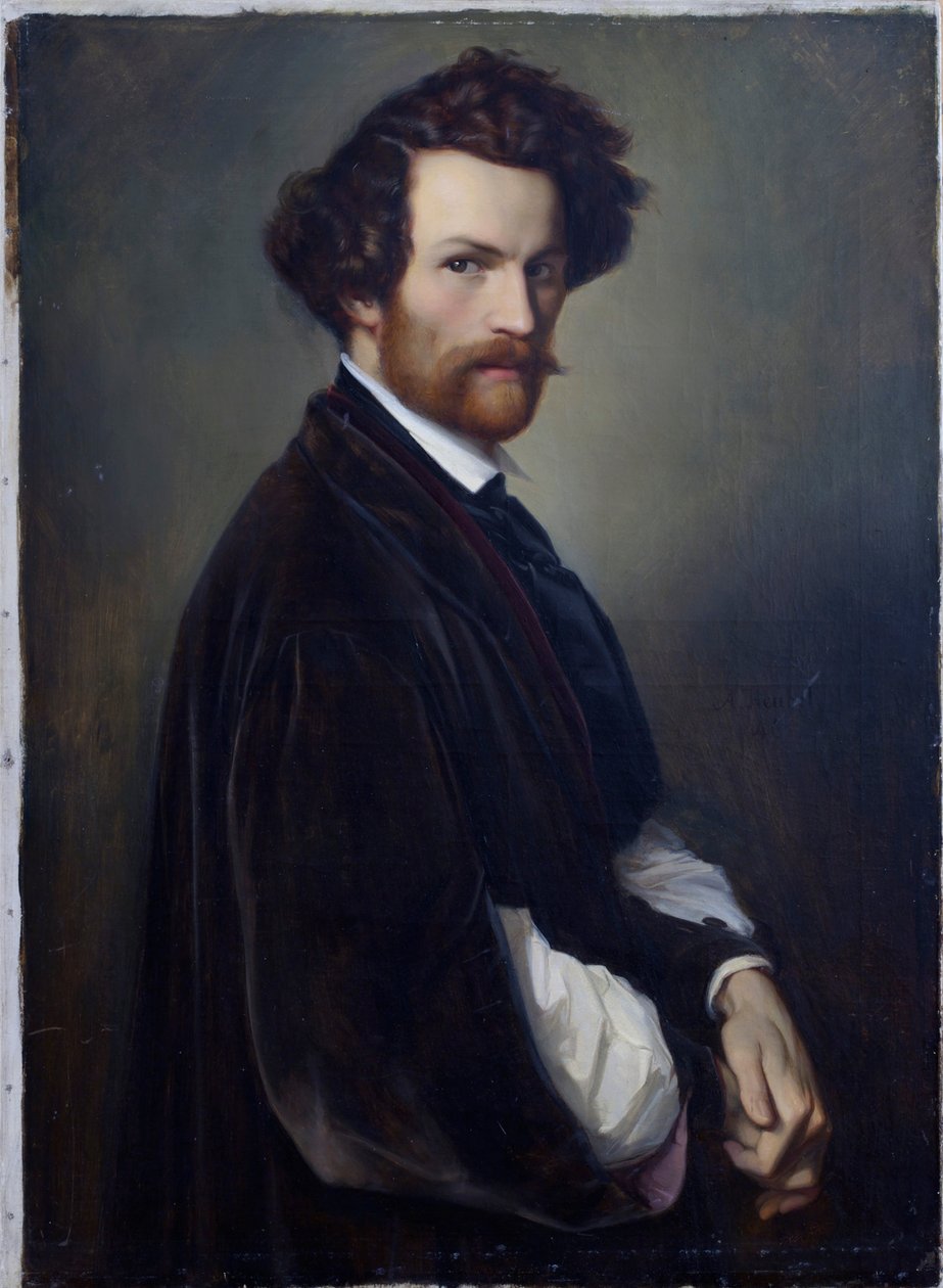 Selvportræt af Alexander Heubel