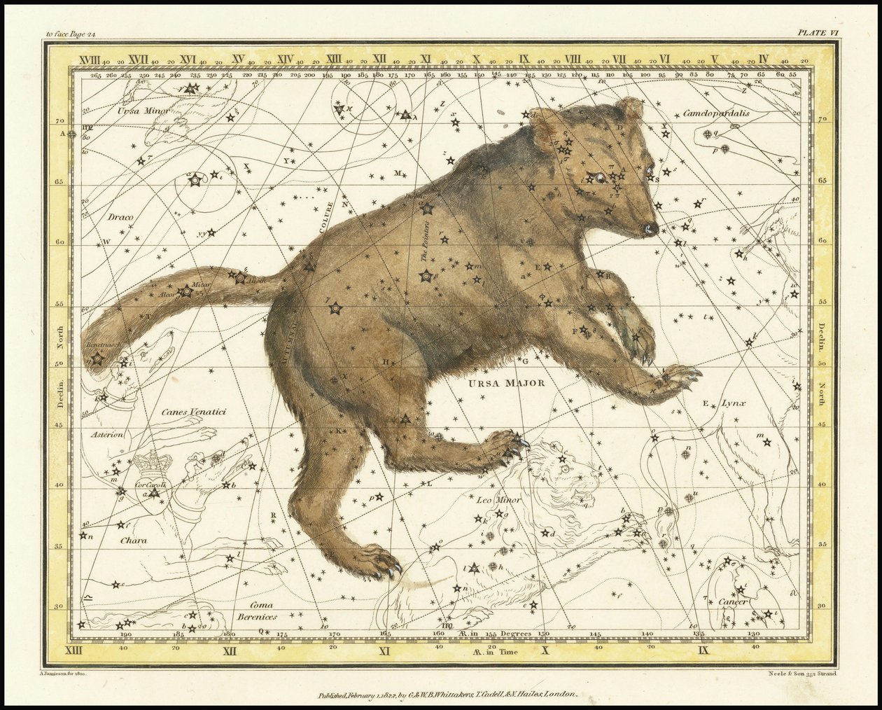 1822 - Alexander Jamieson -- Ursa Major af Alexander Jamieson