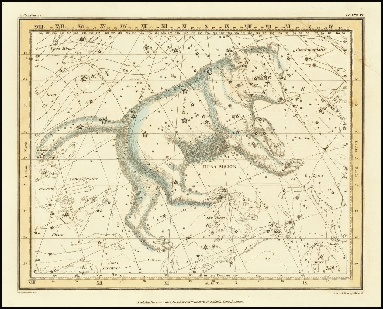 1822 - Alexander Jamieson - Ursa Major - Big Bear af Alexander Jamieson