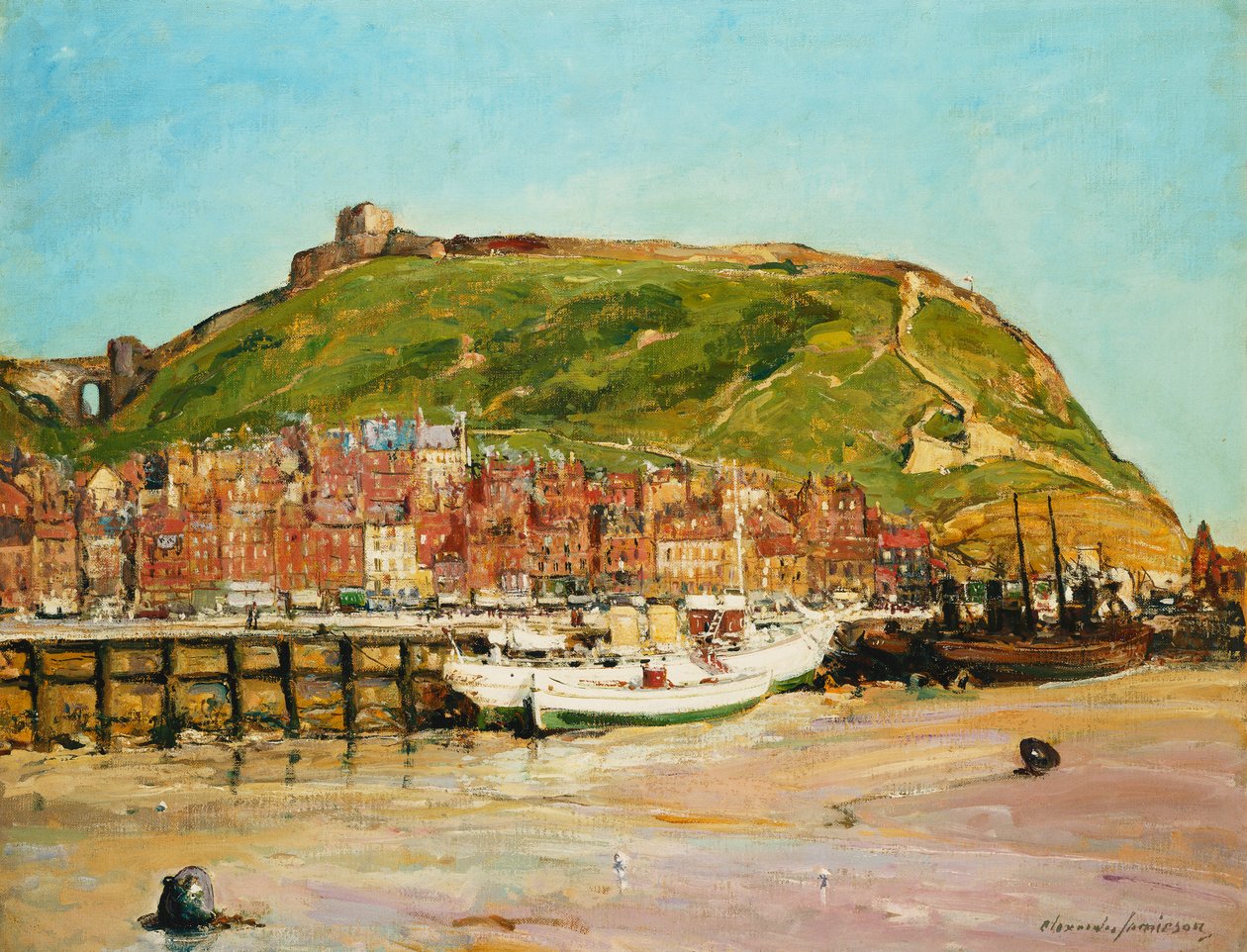 Scarborough Castle af Alexander Jamieson