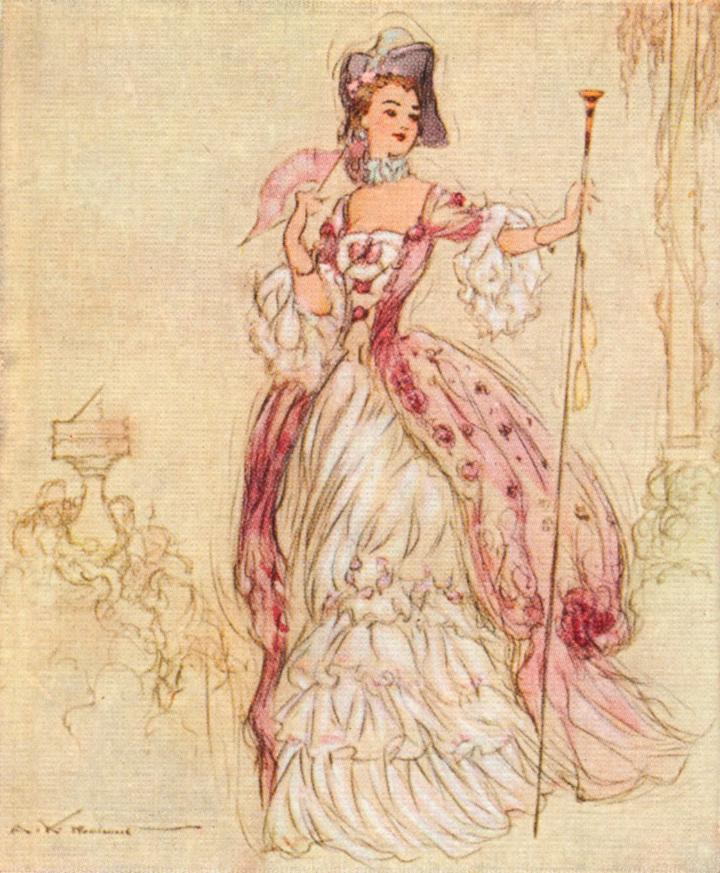 Madame de Pompadour, 1721-1764, 1937 af Alexander K. MacDonald