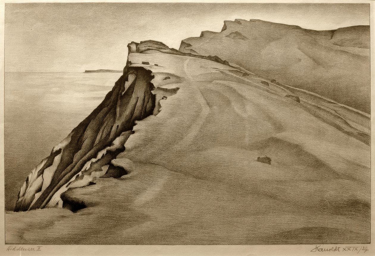 Hiddensee II af Alexander Kanoldt
