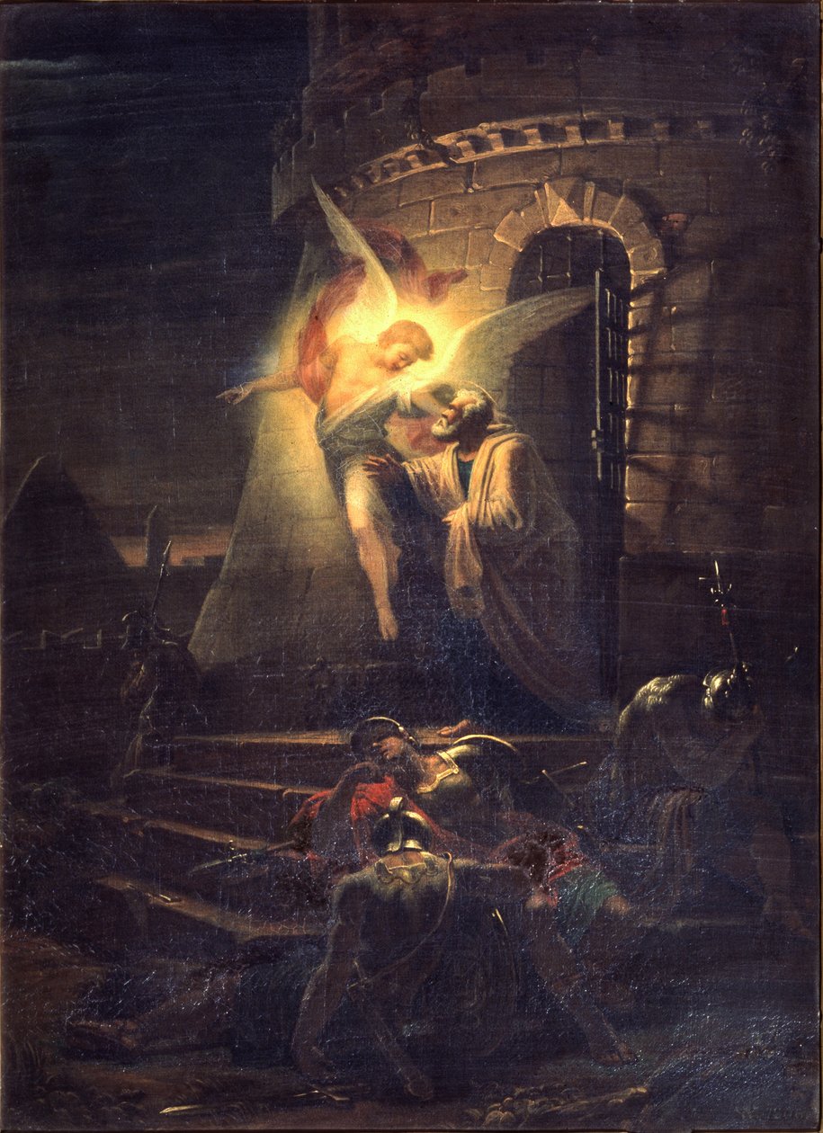 Sankt Peters udfrielse, 1806 af Alexander Lavrentievich Vitberg