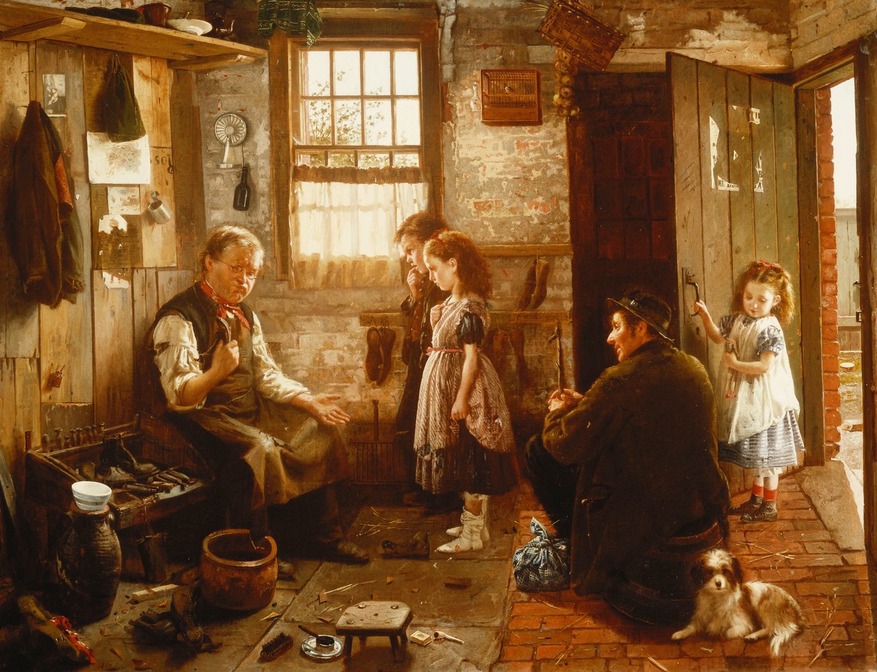 ængstelige øjeblikke, 1871 af Alexander M. Rossi