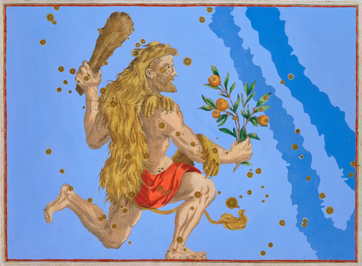Konstellationen af Herkules, 1603 af Alexander Mair