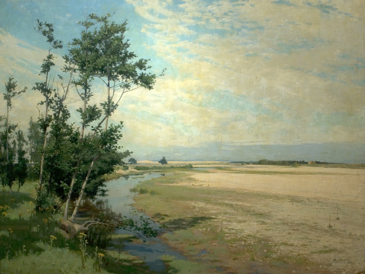 Findhorn Backwater, Moray Firth, Skotland, 1886 af Alexander Mann
