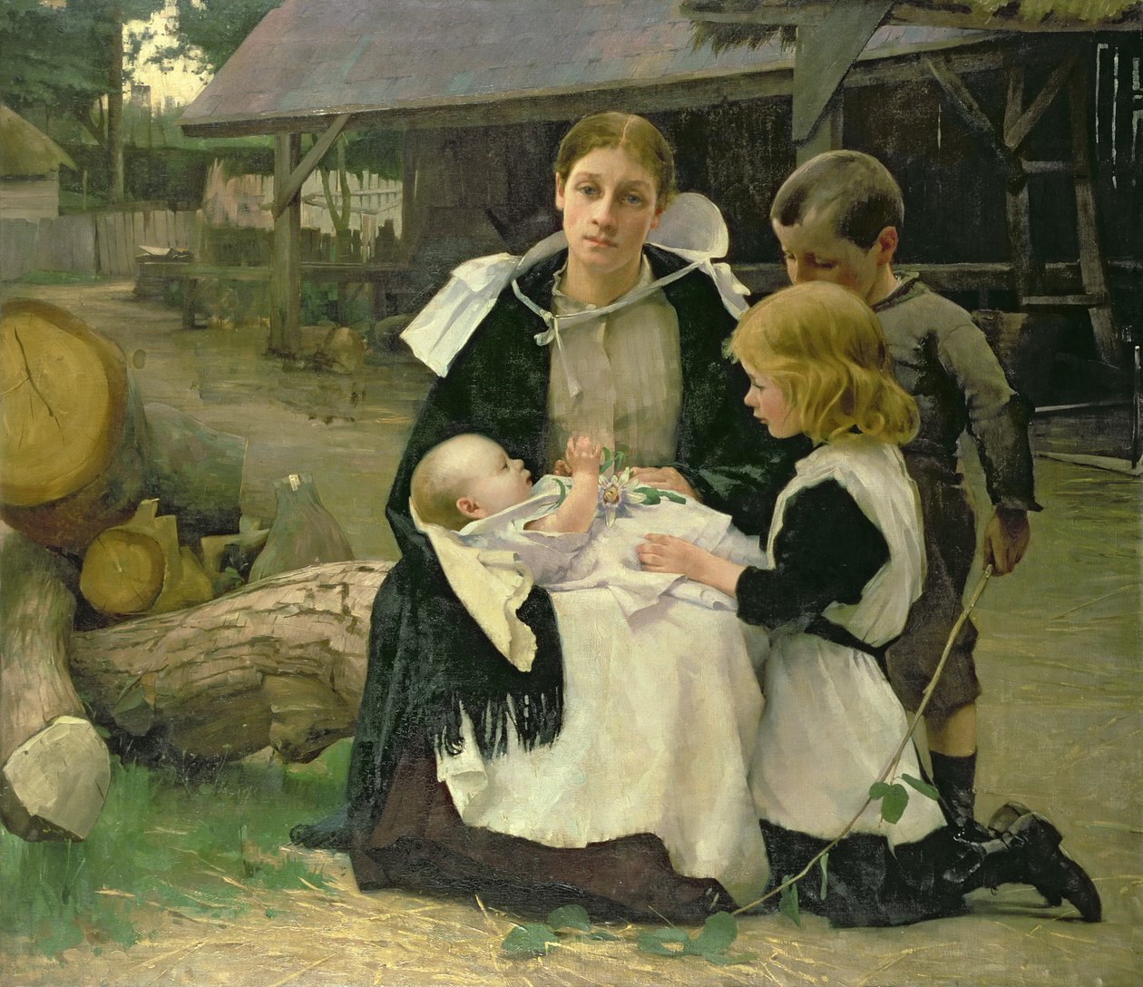 Den nye baby af Alexander Mann