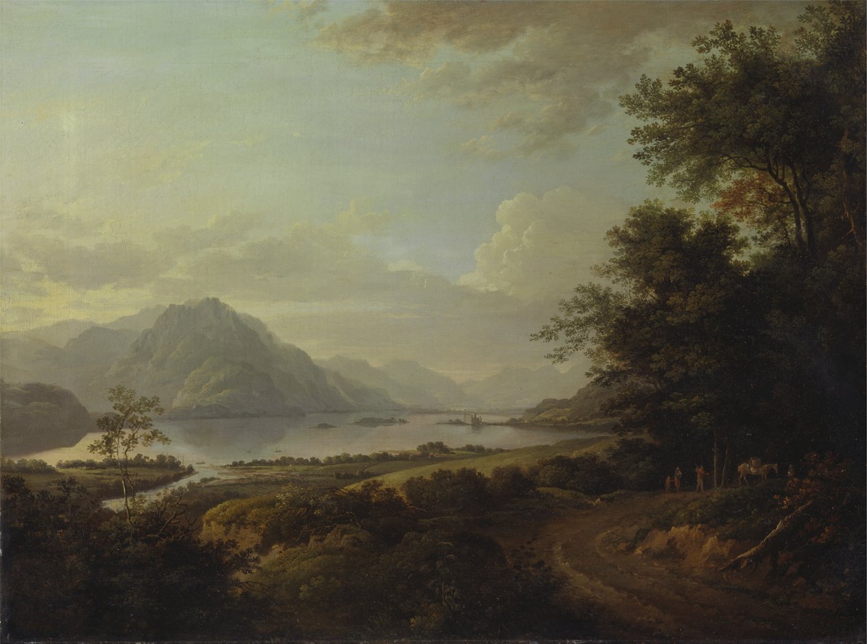 Loch Awe, Argyllshire af Alexander Nasmyth