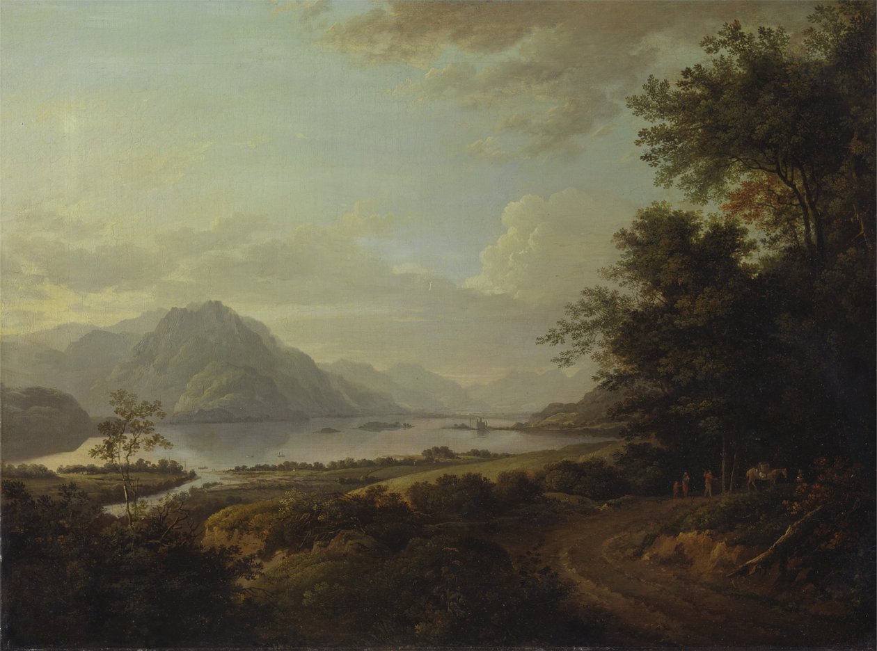 Loch Awe, Argyllshire af Alexander Nasmyth