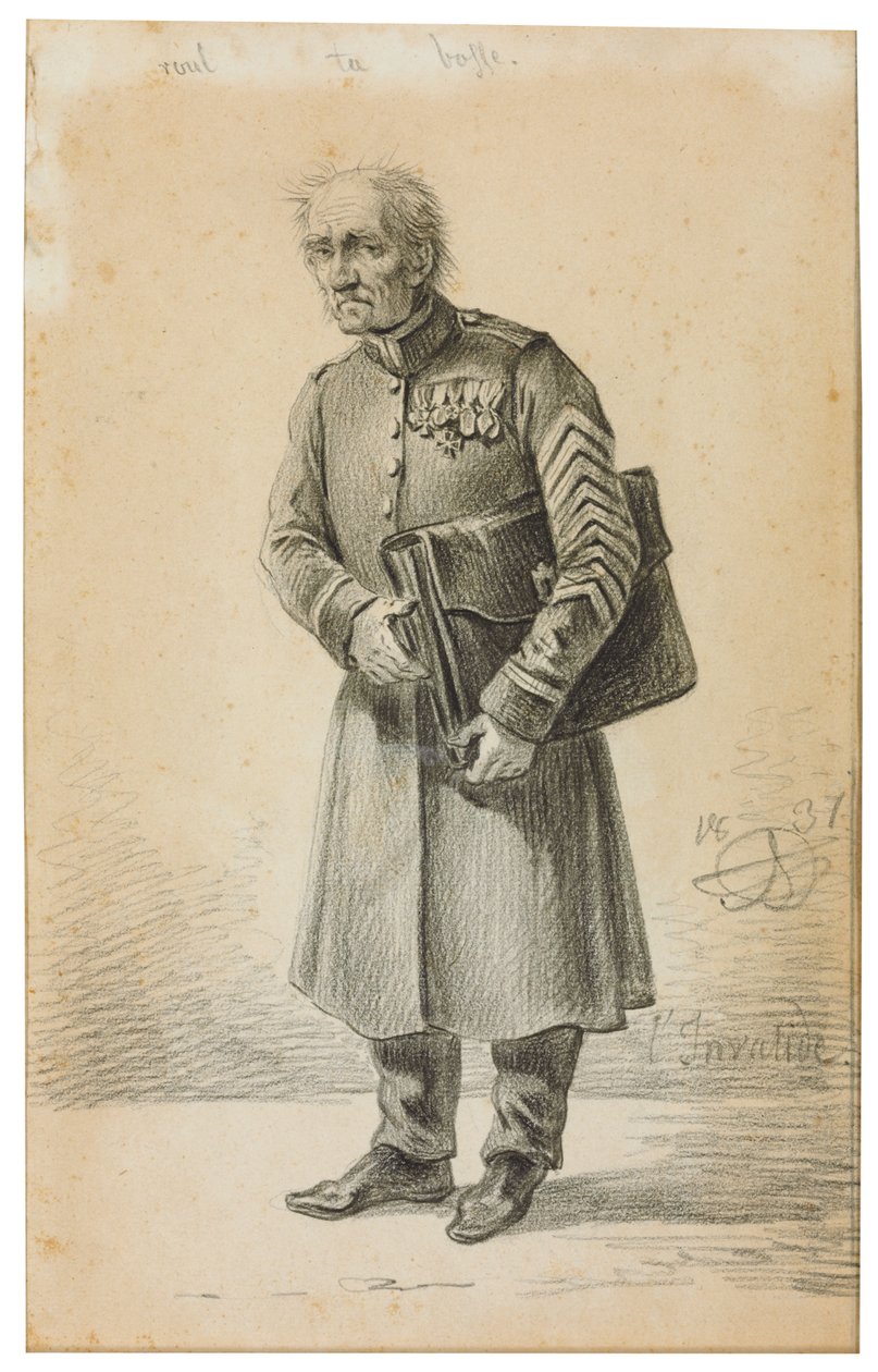 En veteran fra den kejserlige russiske hær, 1837 af Alexander Orlowski