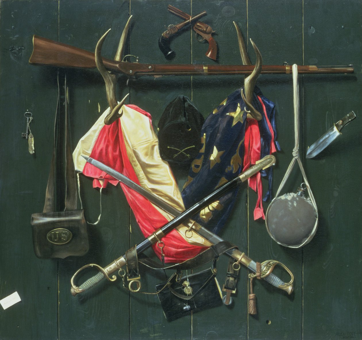 Emblemer fra borgerkrigen, 1888 af Alexander Pope