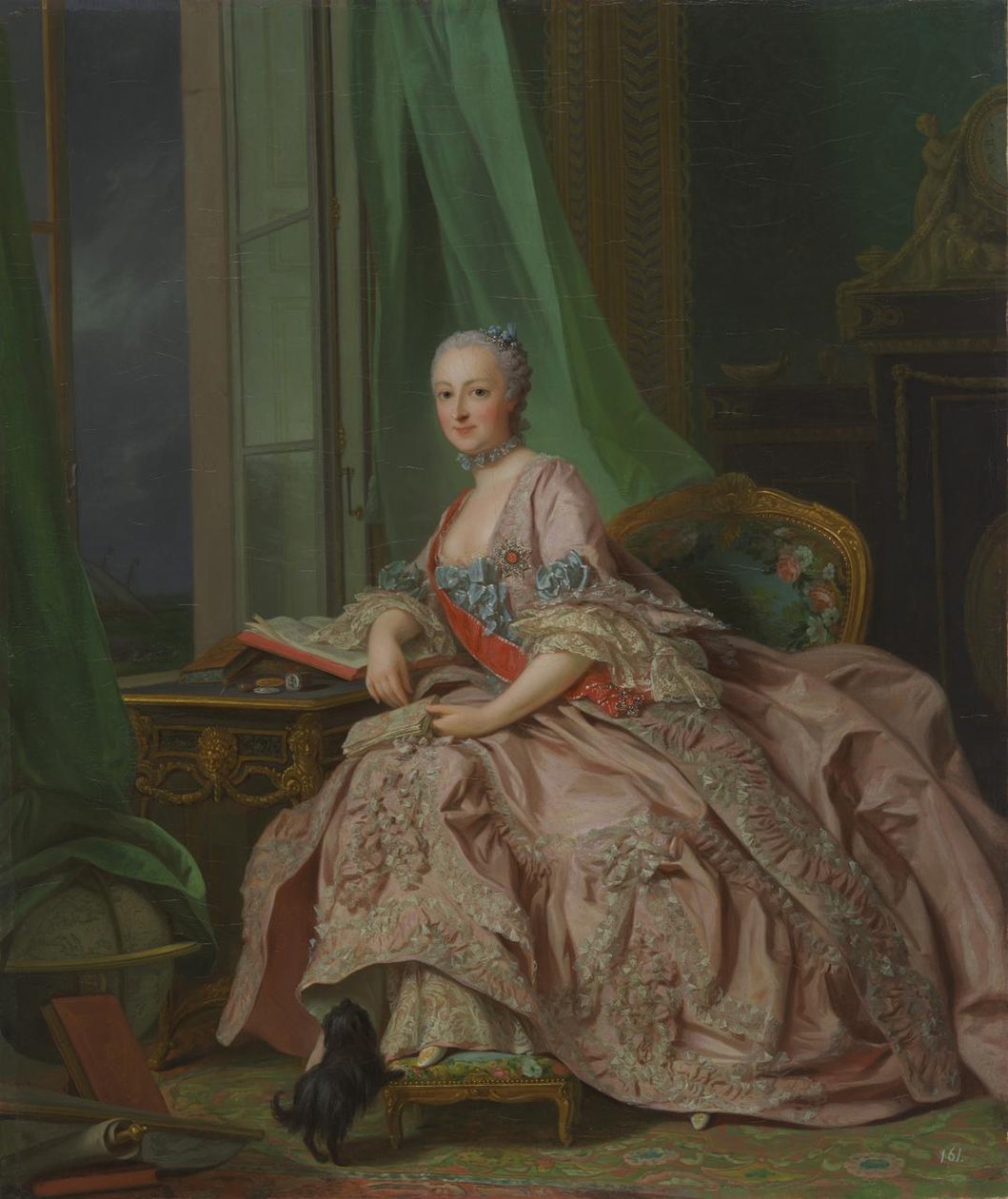 Anastasia Ivanovna, prinsesse af Hessen-Homburg 1700-1755, født grevinde Trubetskaya, 1757 af Alexander Roslin
