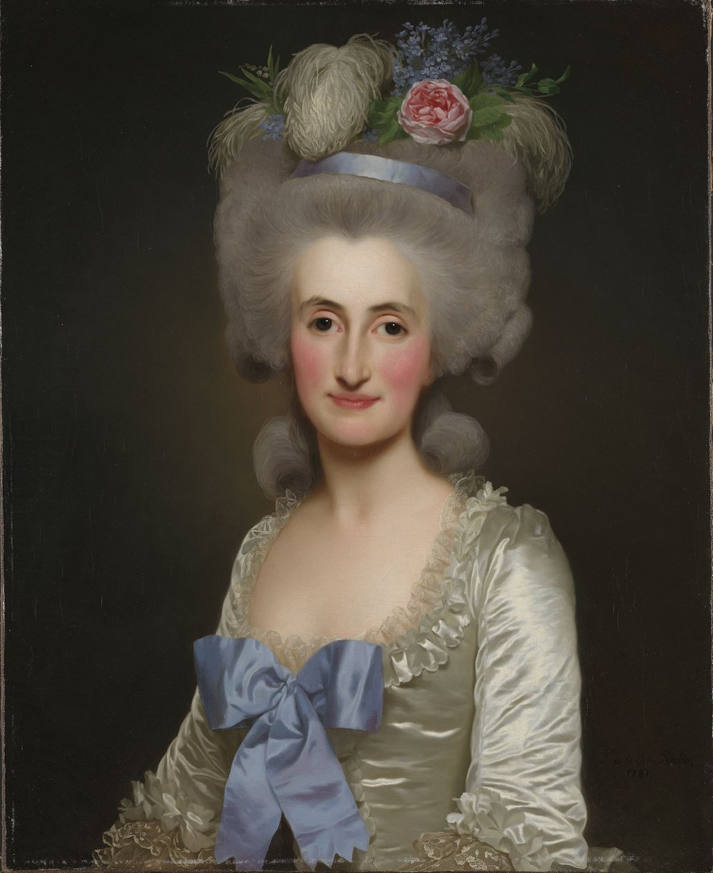 Anne Jacqueline Sophie de Malartie af Alexander Roslin