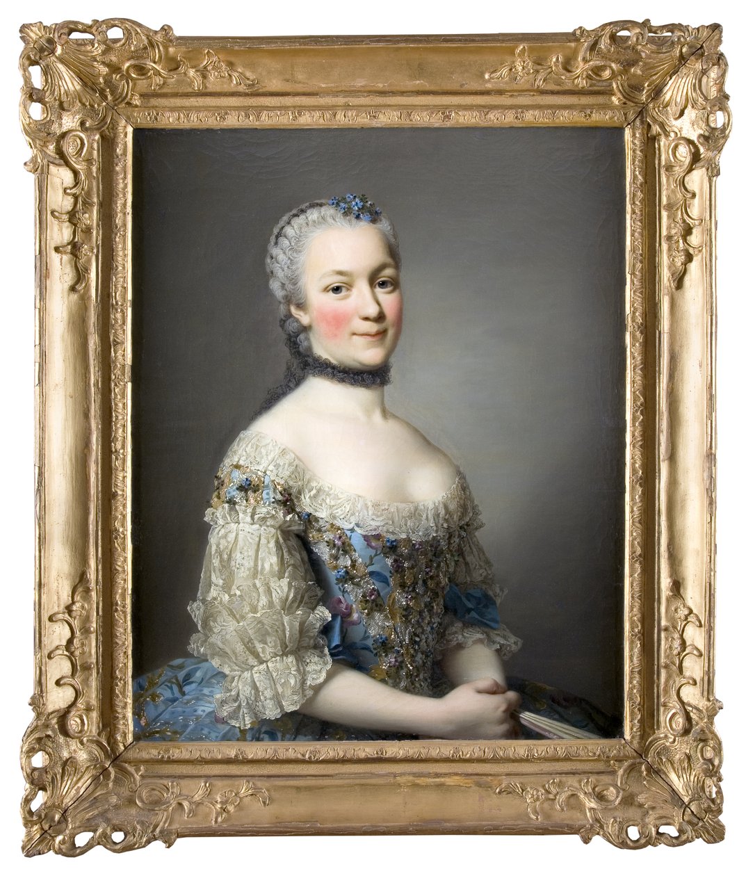 Portræt, kvinde af Alexander Roslin