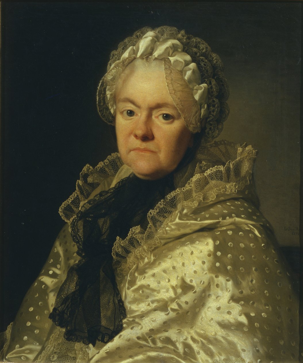 Portræt af grevinde Ekaterina Andreyevna Chernysheva, født Ushakova 1715-1779, 1776 af Alexander Roslin