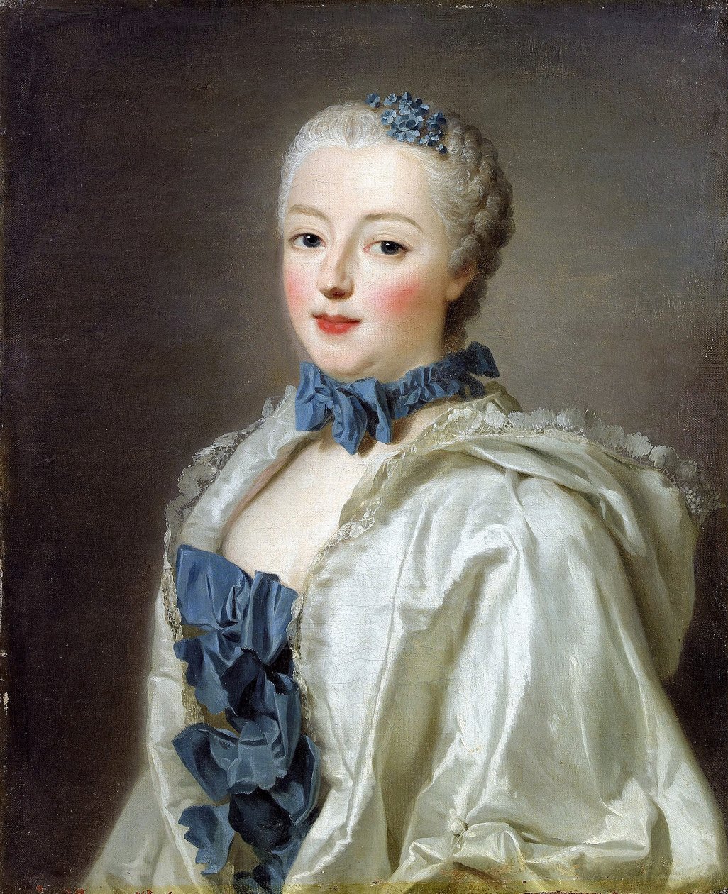 Portræt af Farncoise Marguerite de Sévigné, grevinde af Grignan (1646-1705) af Alexander Roslin