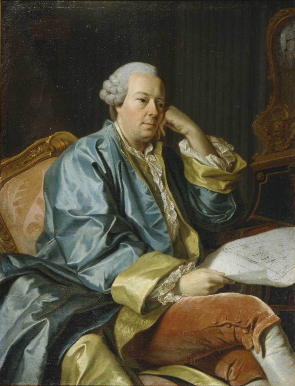 Portræt af Ivan Ivanovich Betskoi 1704-1795, 1770