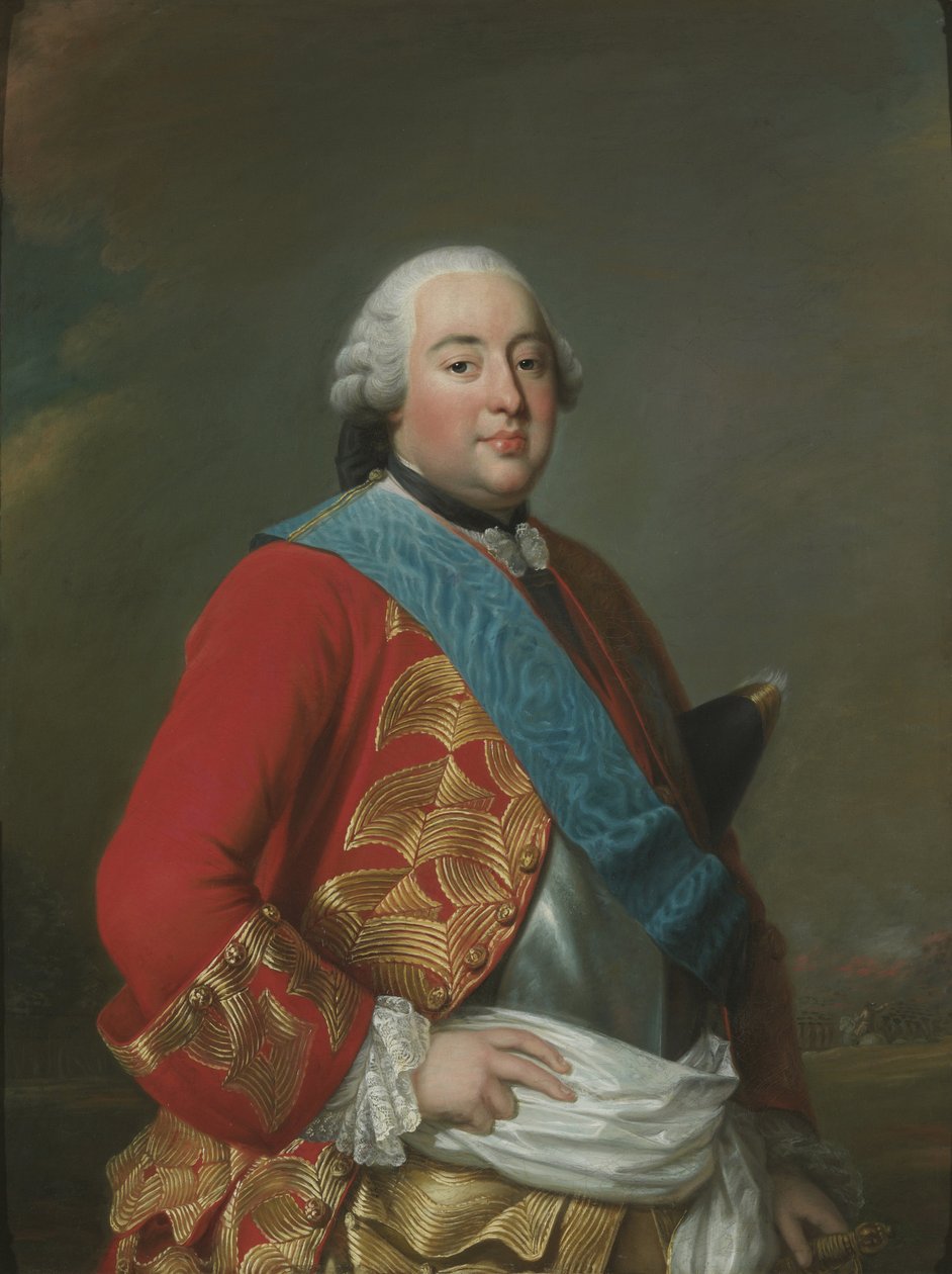 Portræt af Louis Philippe I (1725-1785), Duce de Orleans, af Roslin, Alexander (Alexandre) (1718-1793). Olie på lærred, ca 1770. Mål: 116x88 cm. Nationalmuseum Stockholm af Alexander Roslin
