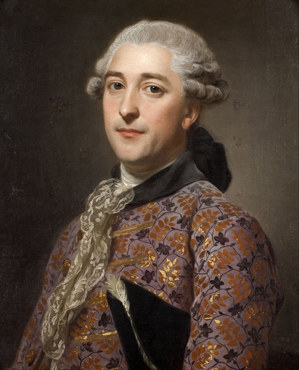 Portræt af prins Vladimir Borisovich Golitsyn 1731-1799, 1762 af Alexander Roslin
