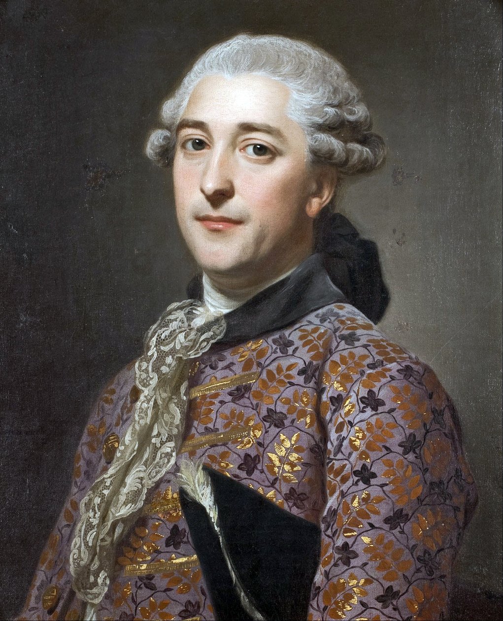 Portræt af fyrst Vladimir Golitsyn Borisovtj af Alexander Roslin