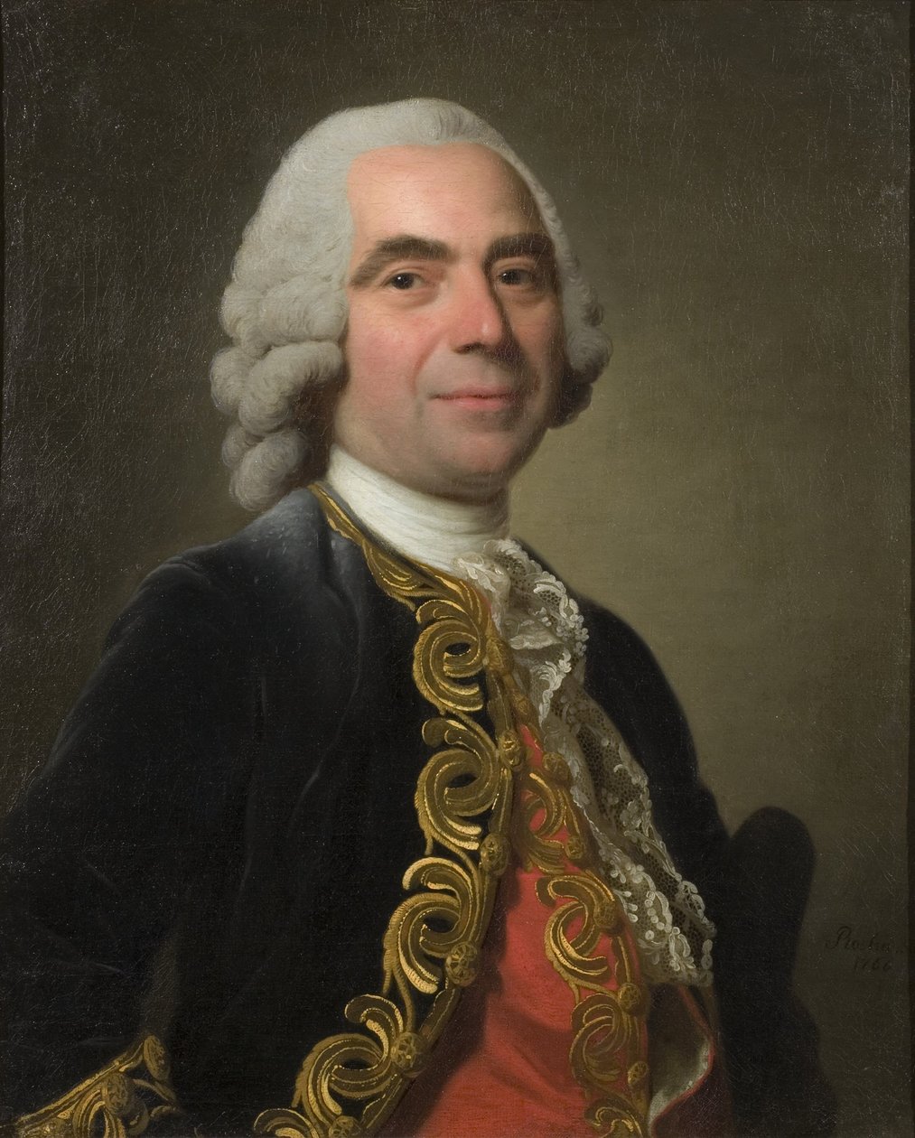 Portræt af en kavaler af Alexander Roslin
