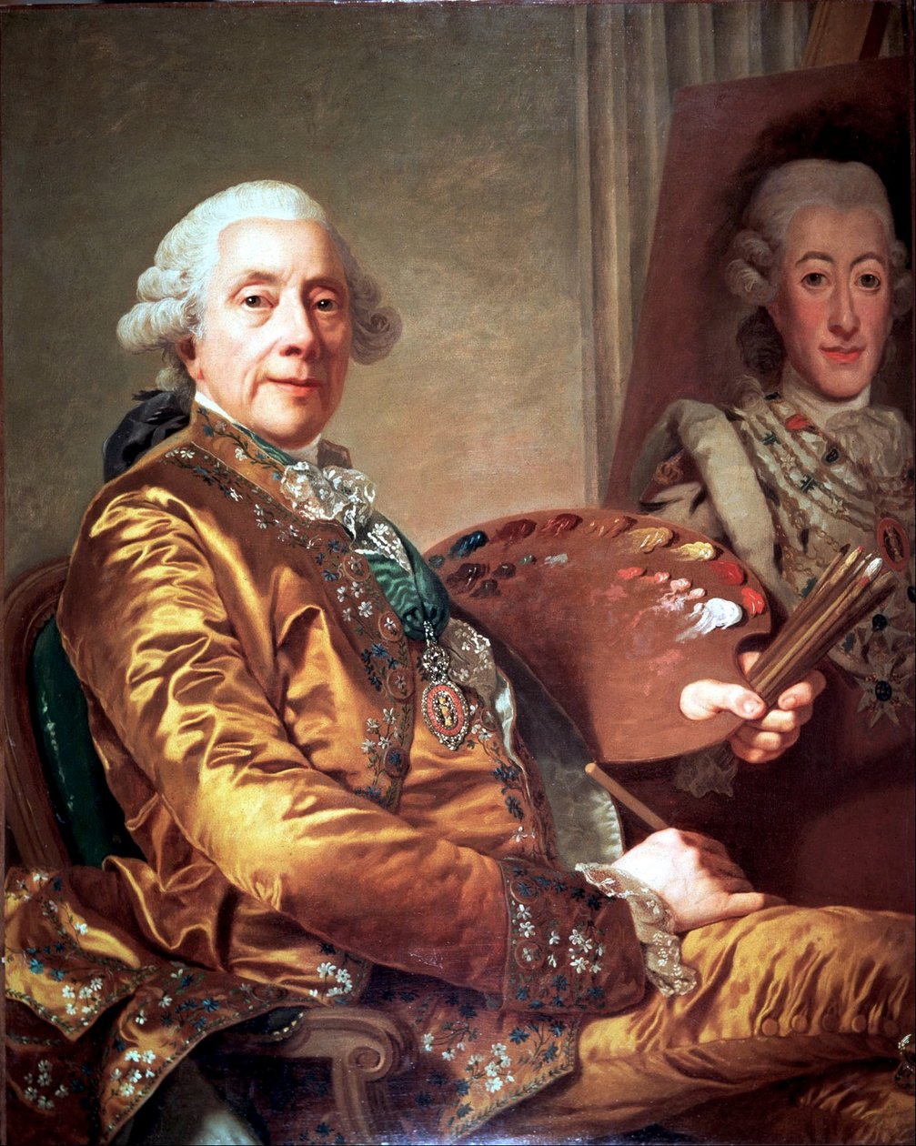 Selvportræt af Alexander Roslin