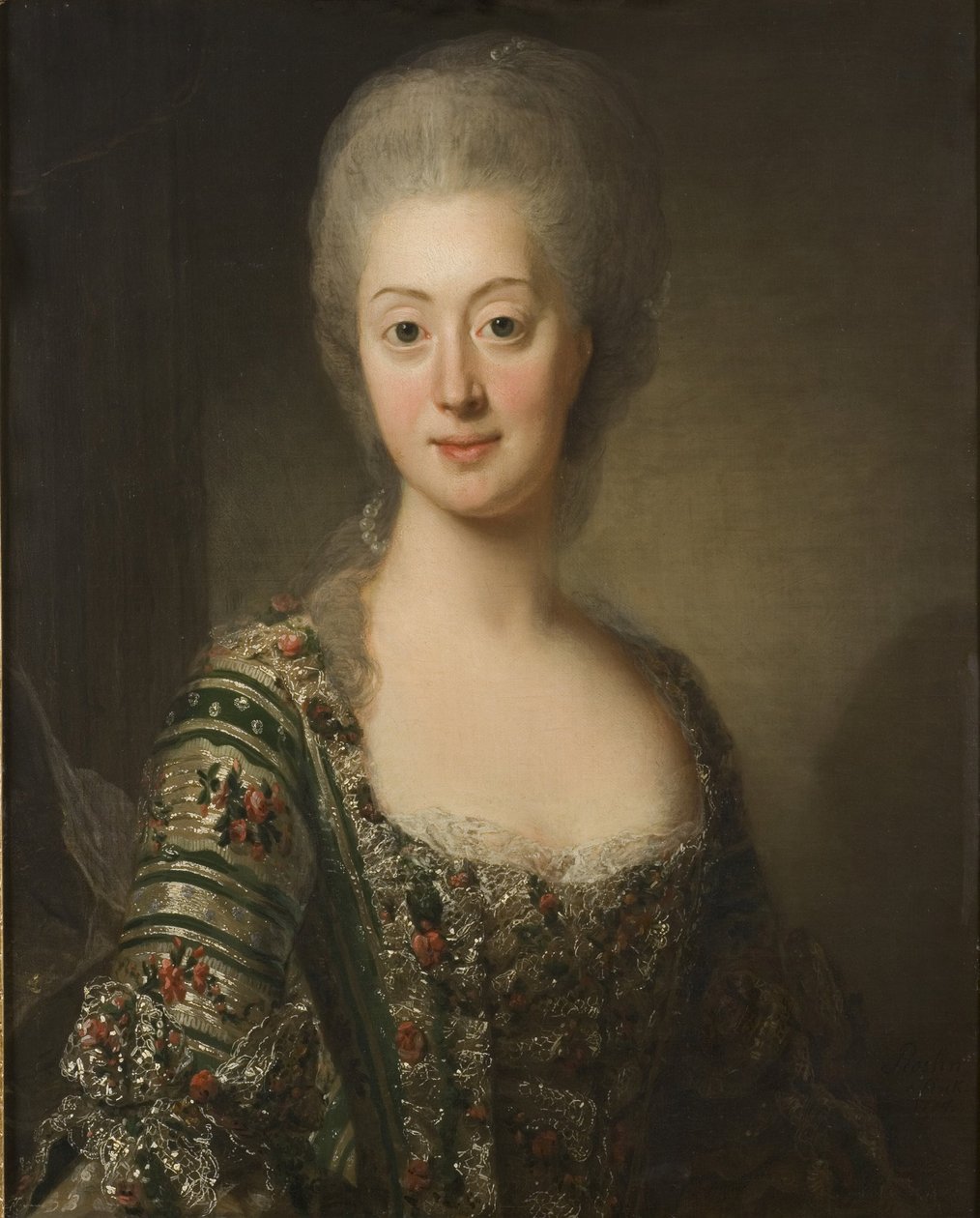 Sofia Magdalena, dronning af Sverige af Alexander Roslin