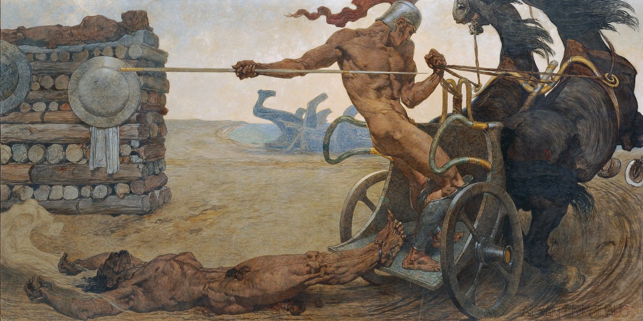 Achilles, ca. 1930. af Alexander Rothaug