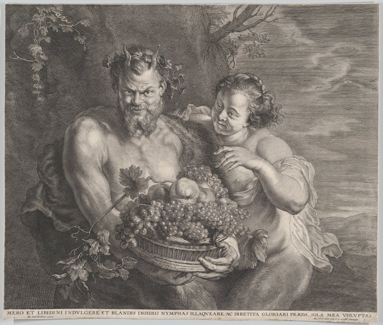 Sater og Bachnati, Ca. 1650-95. af Alexander Voet