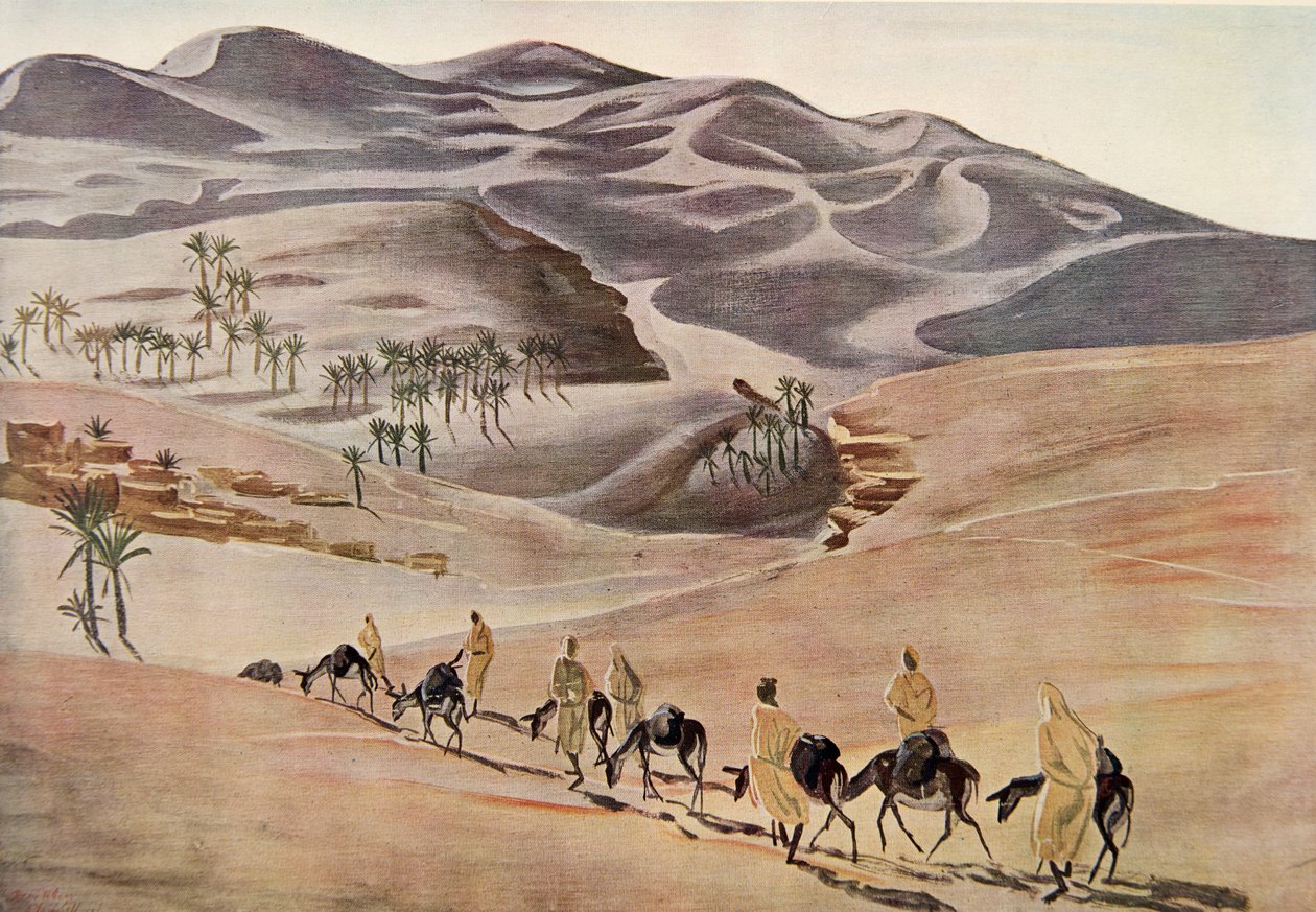 Dunes (Beni-Abbes), fra Dessins et Peintures d
