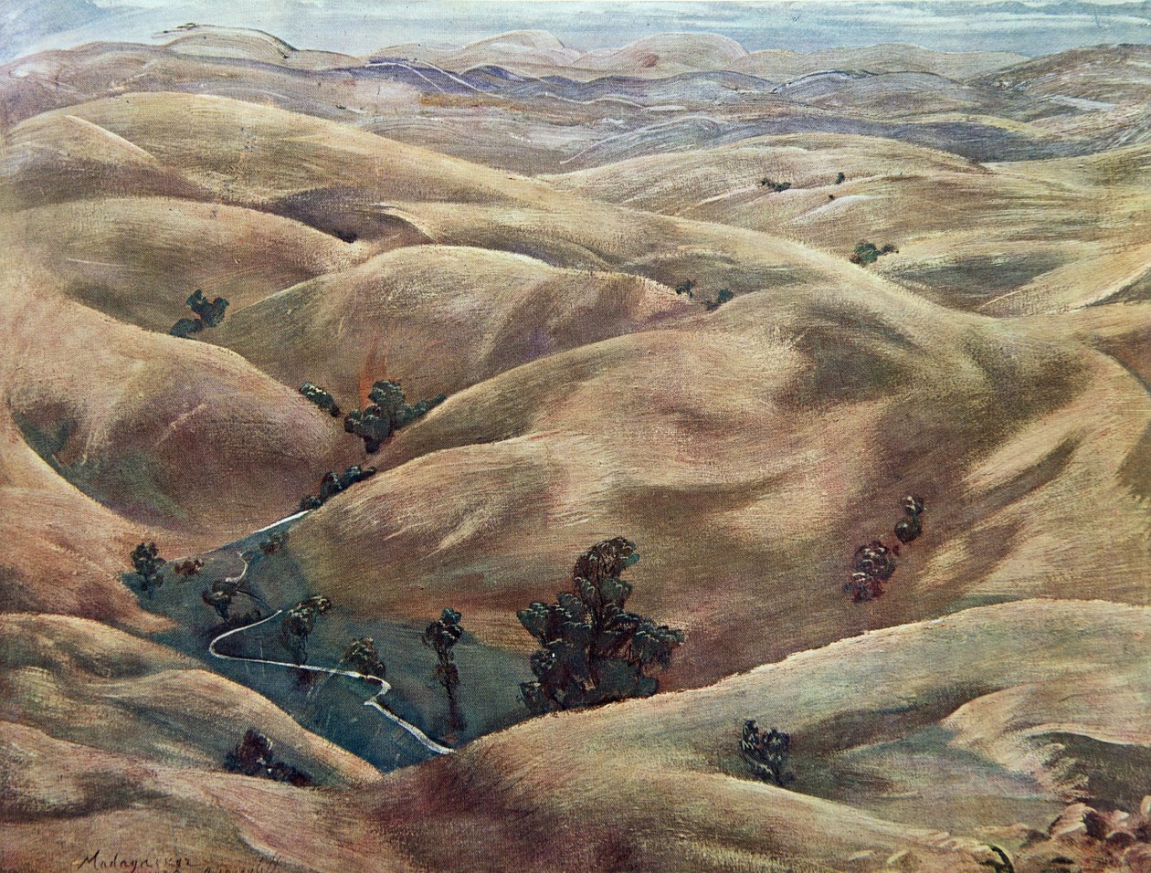 Les Haut Plateaux de Madagascar, fra Dessins et Peintures d