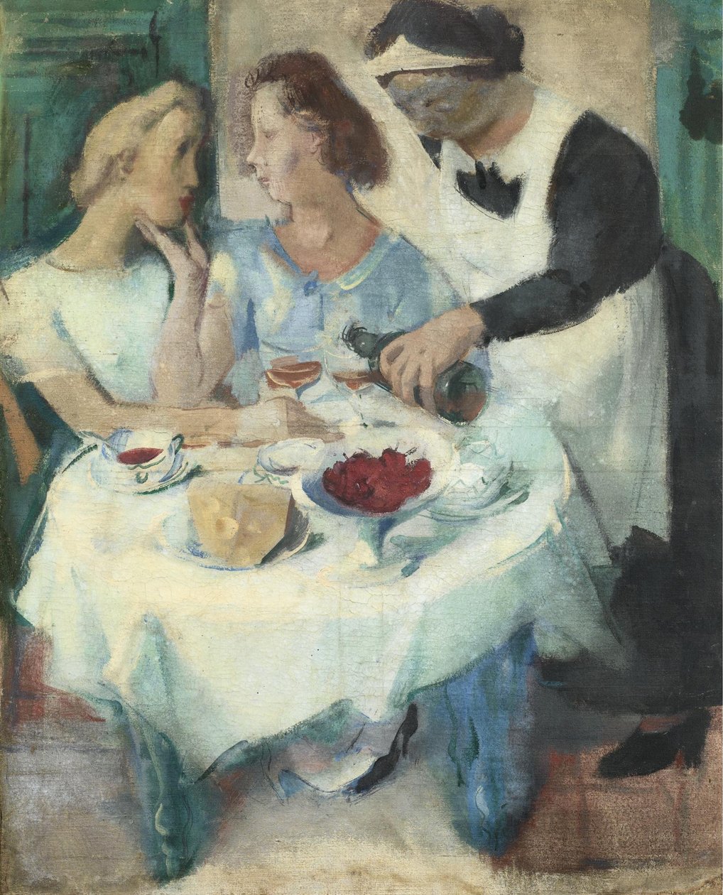 Cafe La Rotonde. af Alexander Yevgenyevich Yakovlev