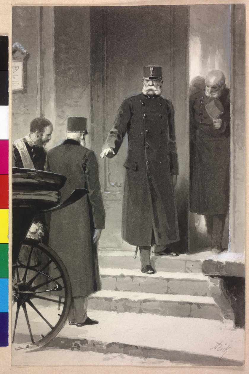 Kejser af Østrig Franz Joseph I af Alexander Zick