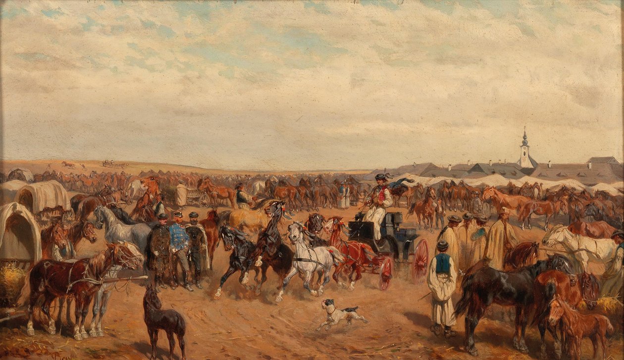 Bensa-Horse market af Alexander von Bensa