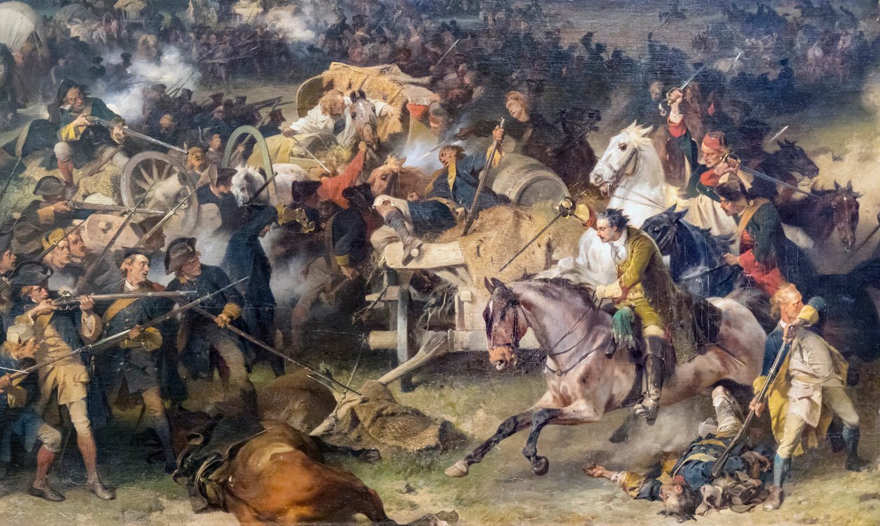 Slaget ved Lesnaya af Alexander von Kotzebue