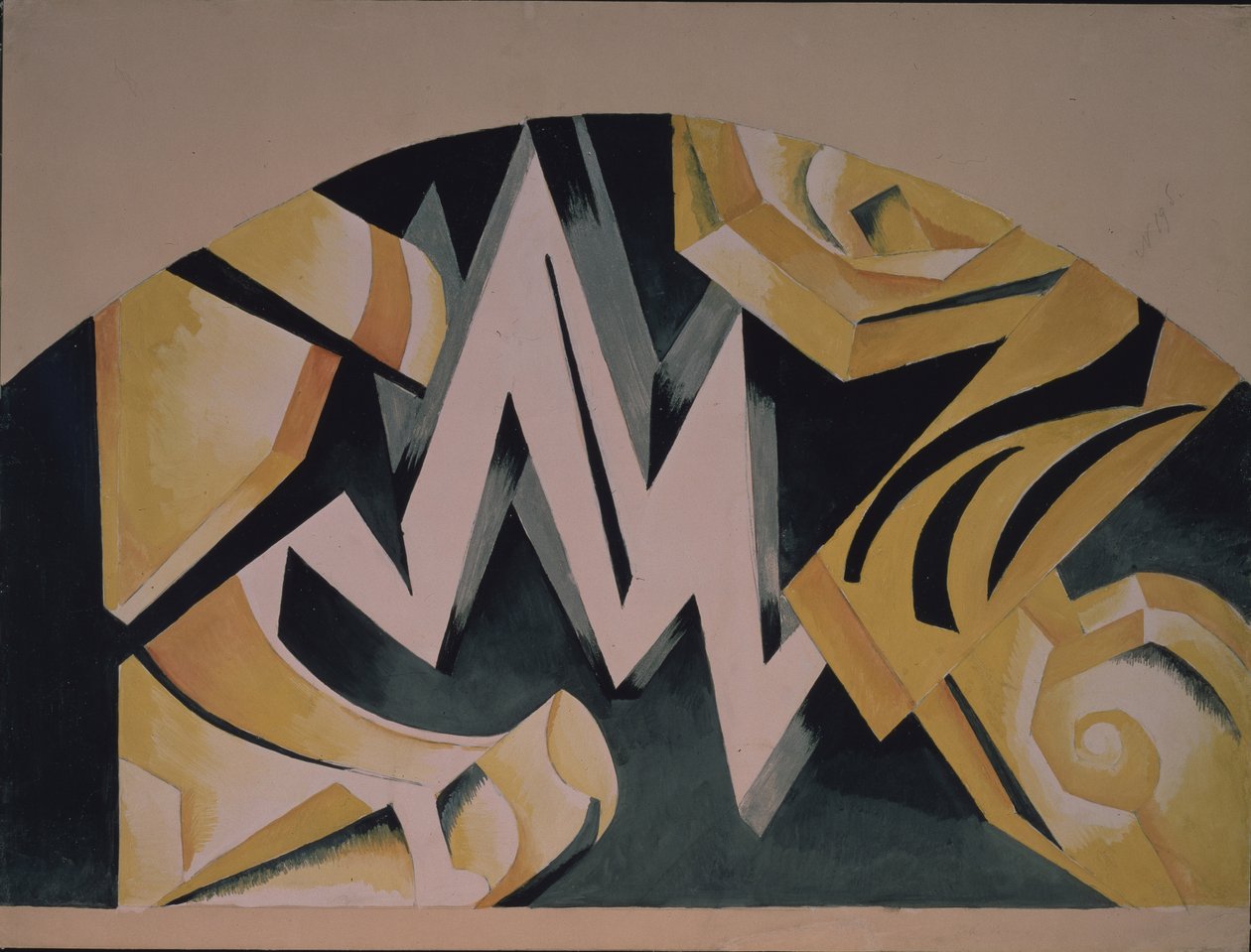 Scenedesign til skuespillet Romeo og Julie af W. Shakespeare, 1921 af Alexandra Alexandrowna Exter