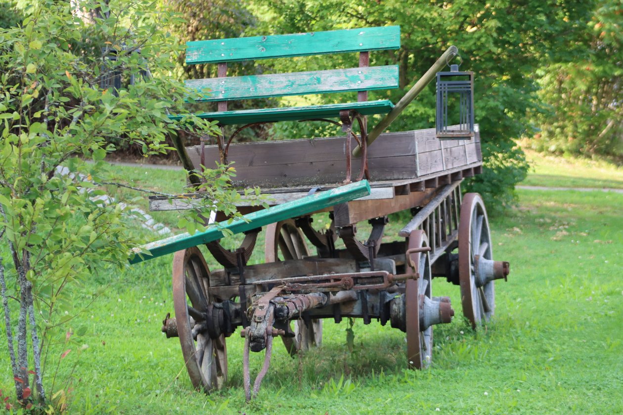 gammel vogn i parken af Alexandra Joseph