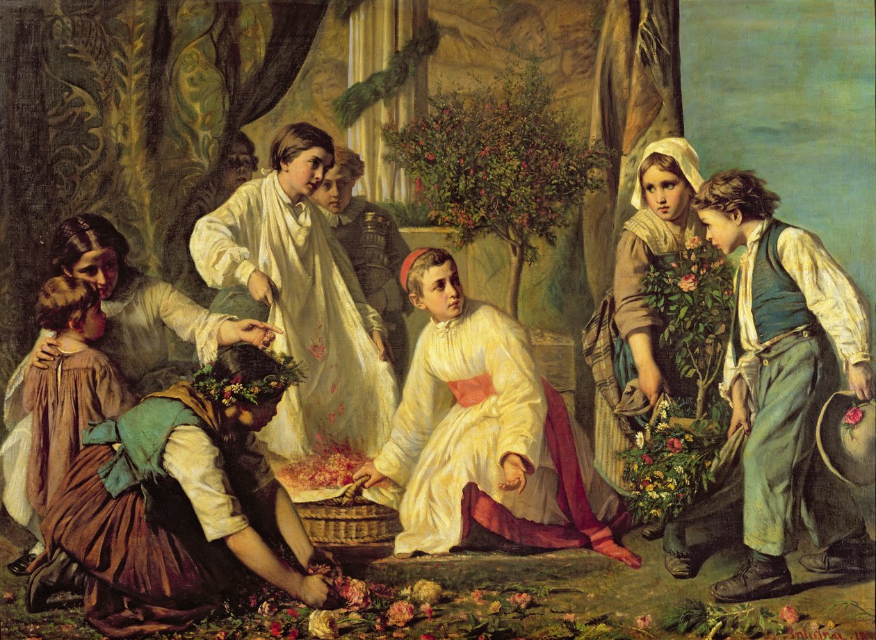 Corpus Christi, 1855 af Alexandre Antigna