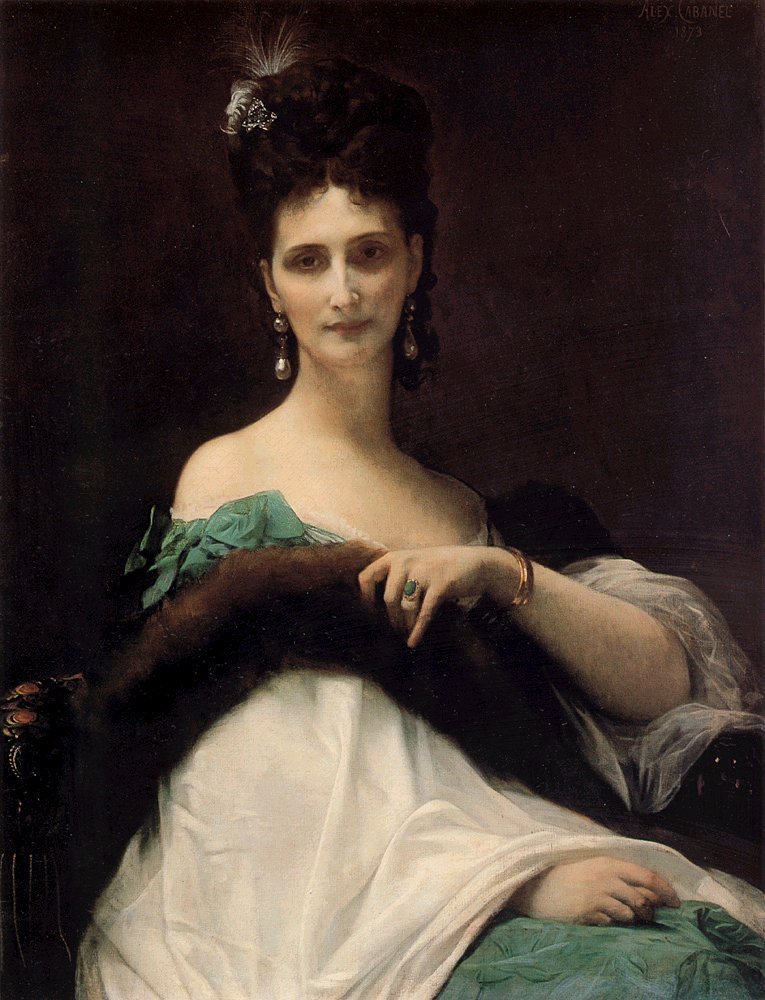 Grevinden De Keller af Alexandre Cabanel