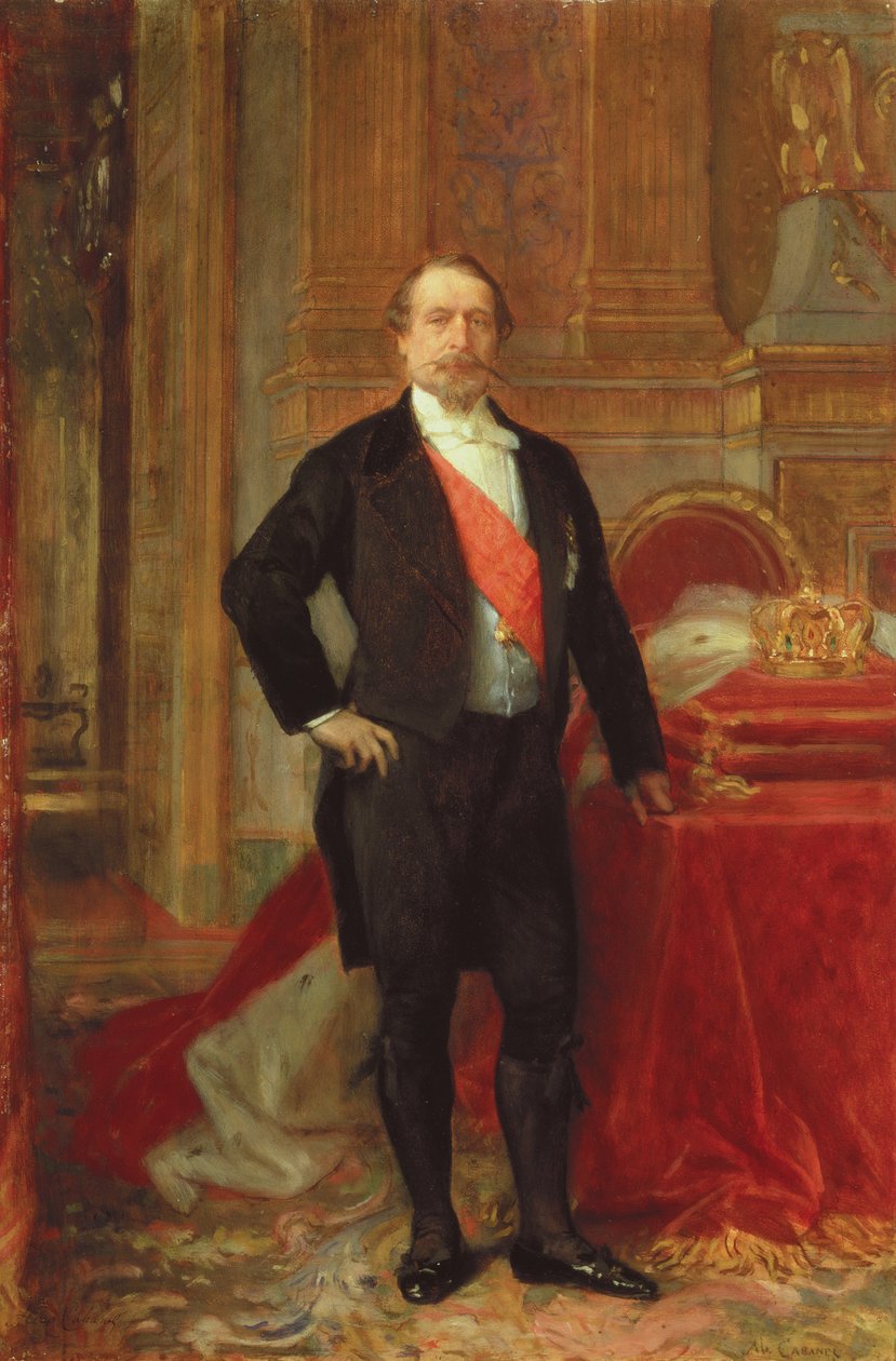 Napoleon III, ca. 1865 af Alexandre Cabanel