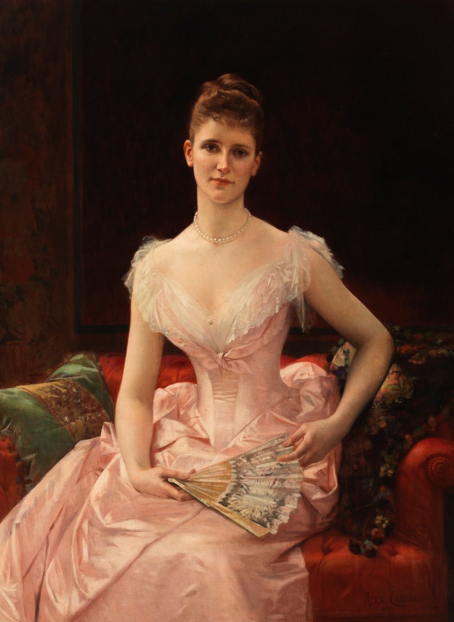 Olivia Peyton Murray Cutting af Alexandre Cabanel