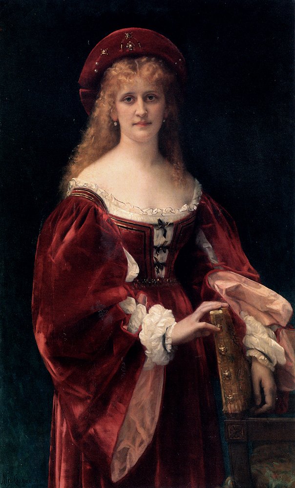 Patricier i Venedig af Alexandre Cabanel