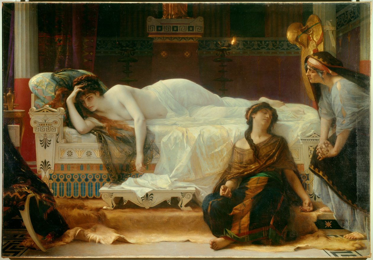Phedre Phedre, forelsket i sin svigersøn Hippolyte, er fortvivlet. Maleri af Alexandre Cabanel (1823-1889) af Alexandre Cabanel