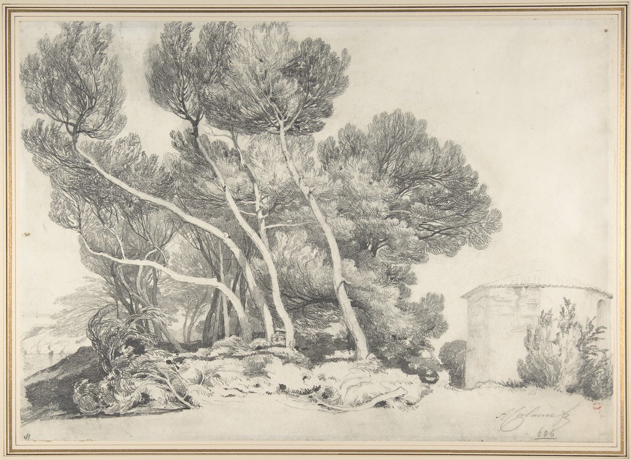 Landskab af Alexandre Calame