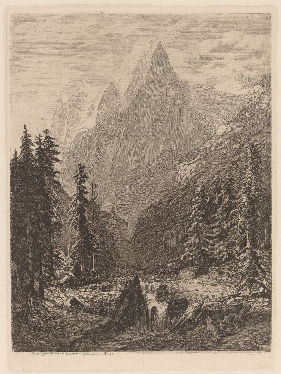 Mountain Eng af Alexandre Calame