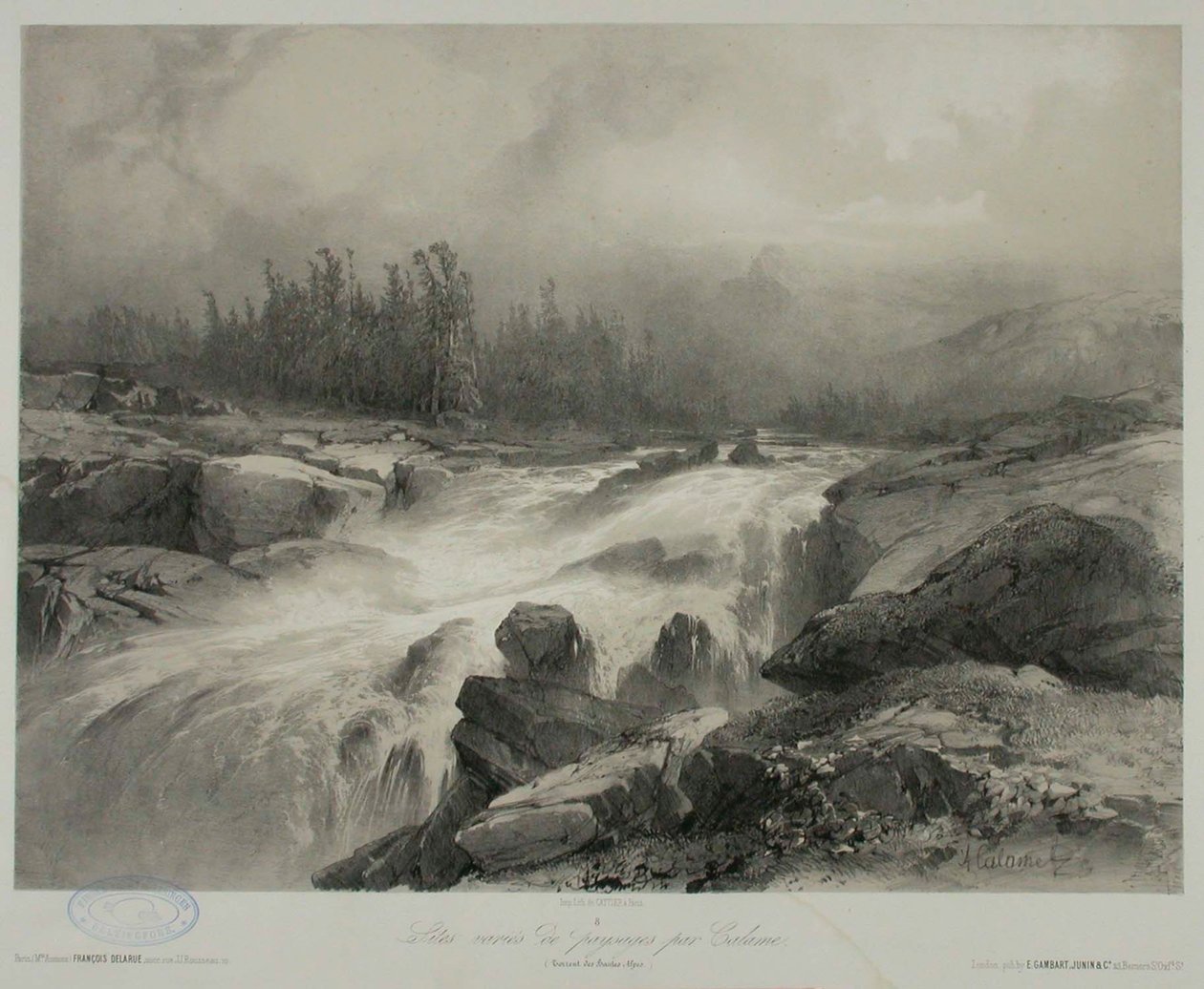 Uden titel af Alexandre Calame